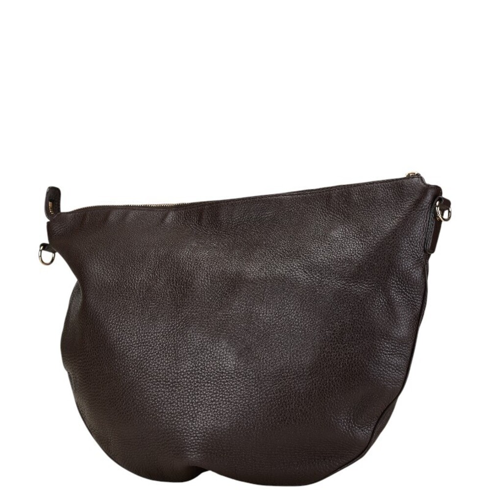 Gucci bag Shoulder leather Hobo brown